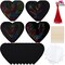 JOYIN 60 Packs Valentines Day Gifts Cards with Scratch Heart for Kids Scratch Paper Magic Color Scratch Heart Rainbow Cards for Valentine Crafts & Art Classroom Exchange, Valentine's Party Favors